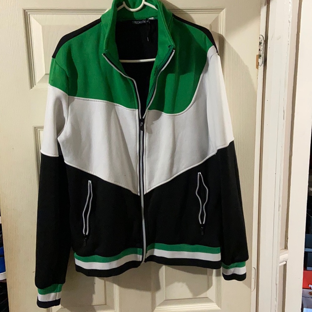 Men’s zip up sweatshirt trillnation large